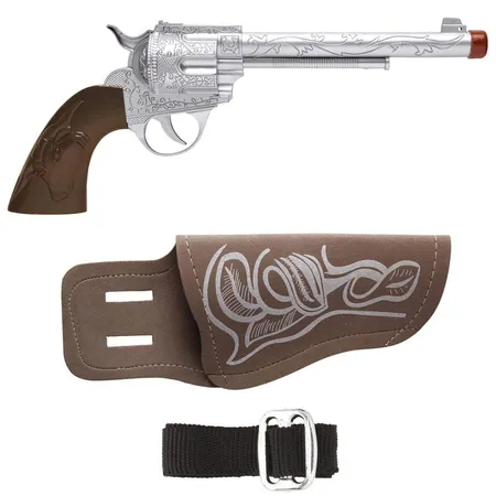 Widmann Cowboypistole mit Halfter und Gürtel