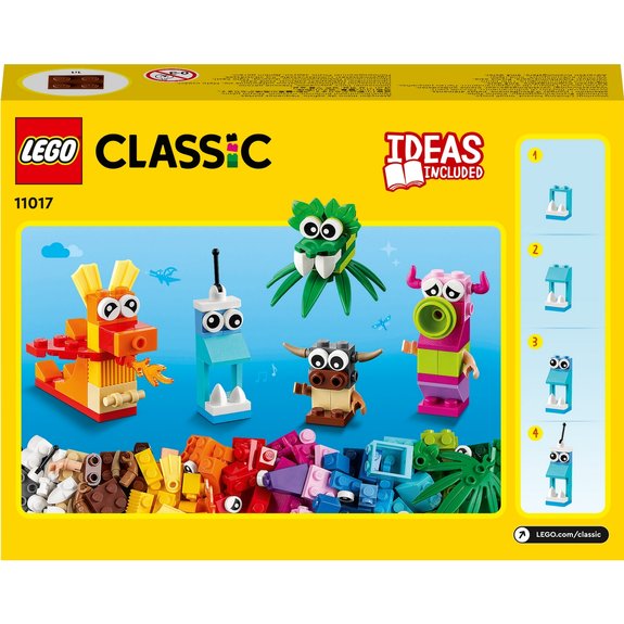 Monstres Créatifs LEGO CLASSIC 11017