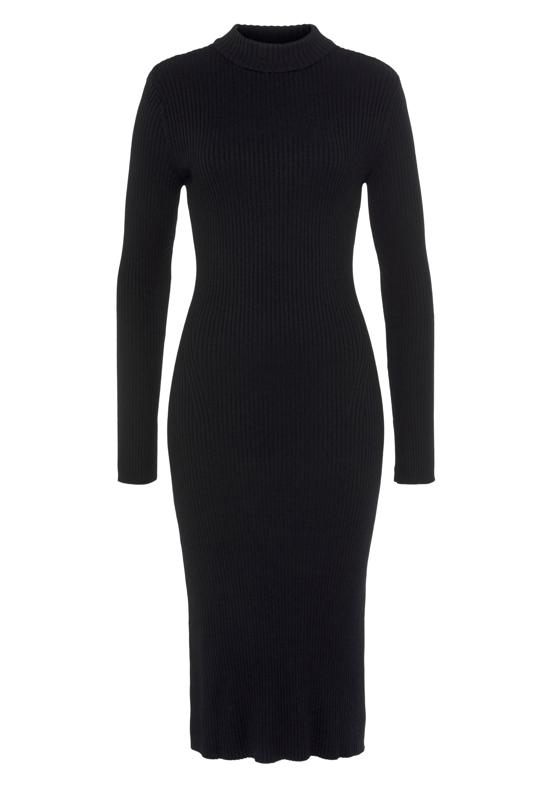 HECHTER PARIS Strickkleid mit Gehschlitz