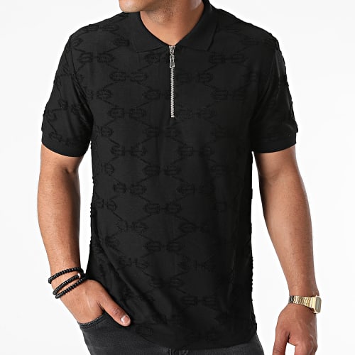 Polo Manches Courtes PL-15 Noir