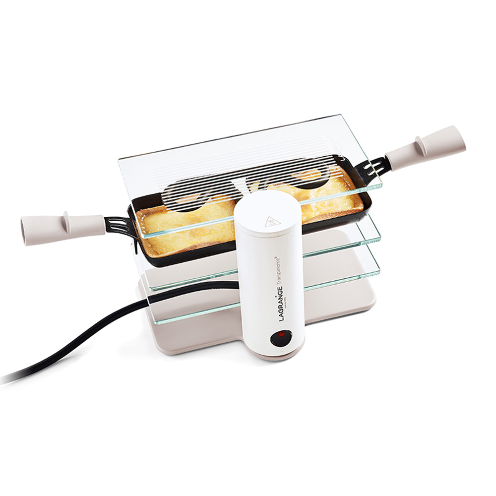 Appareil à raclette Transparence 2 personnes
