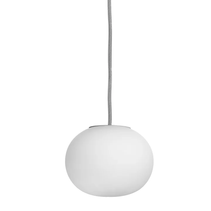 Flos - Mini Glo-Ball Pendelleuchte Ø 11,2 cm, weiss