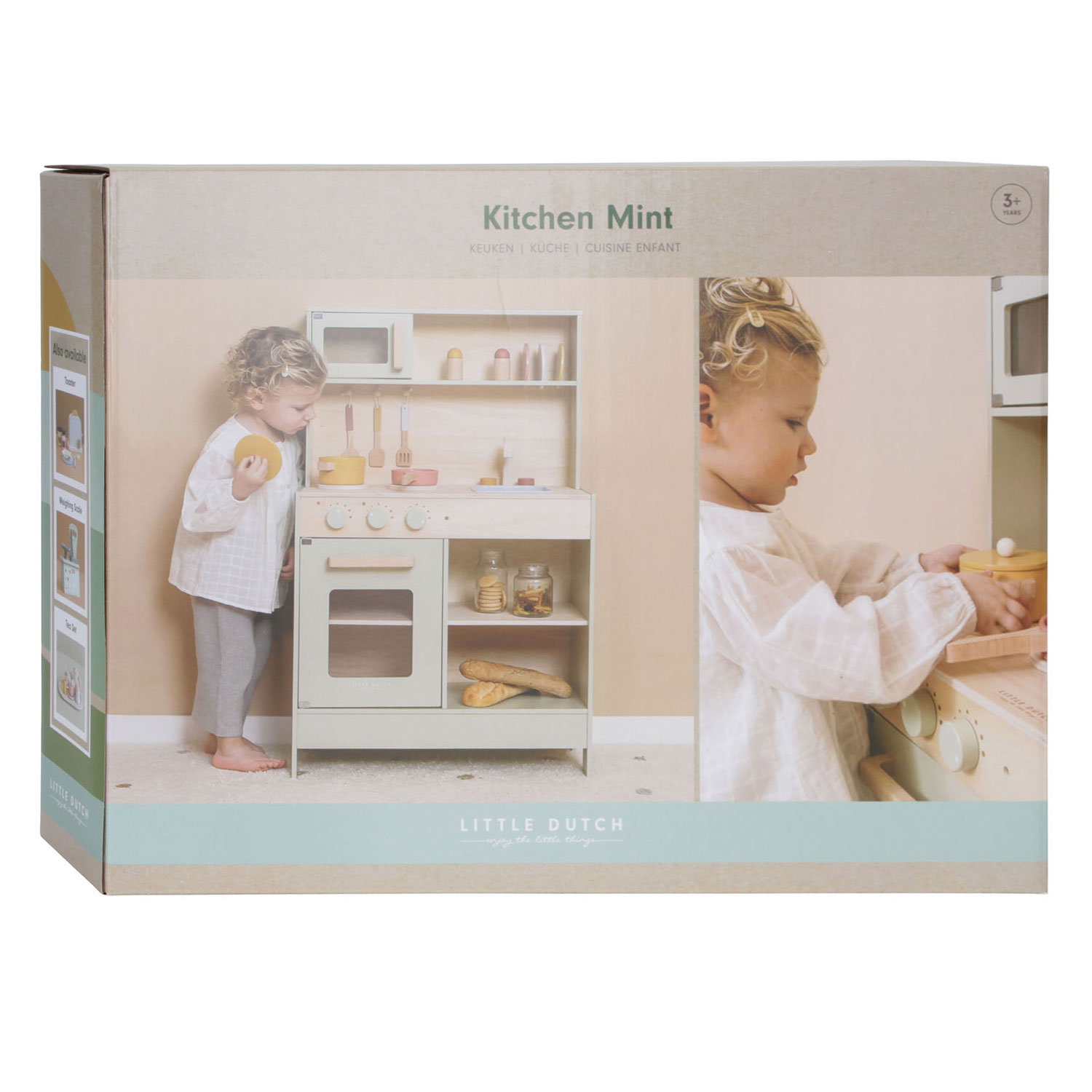 Little Dutch Houten Speelkeuken Mint FSC