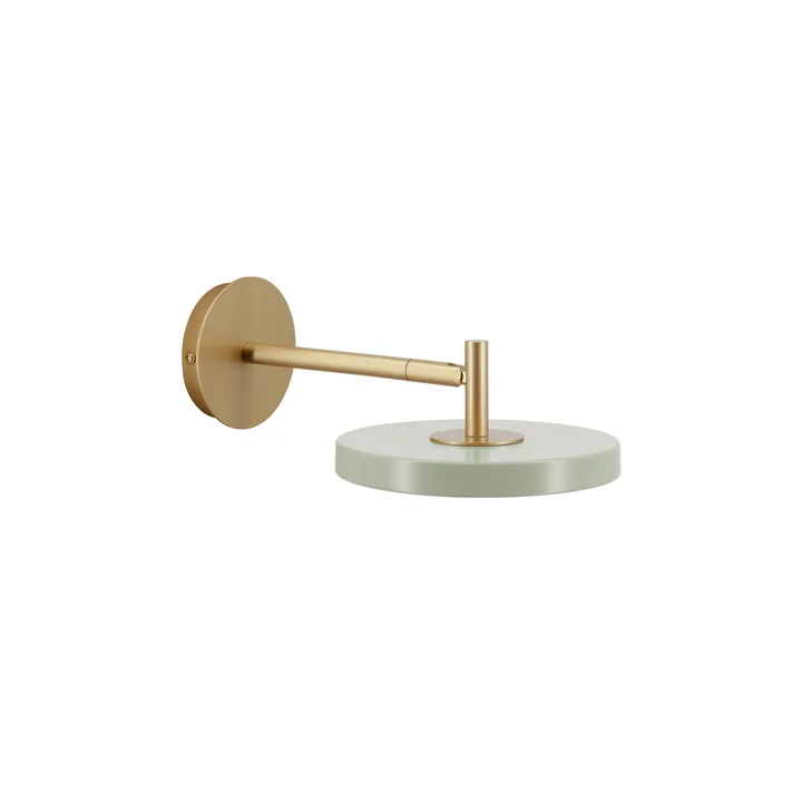 Umage - Asteria LED Wandleuchte, Messing / nuance olive