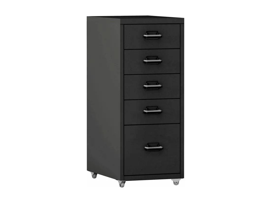 Caisson de bureau meuble noire 28 x 41 x 69 cm 03_0006330