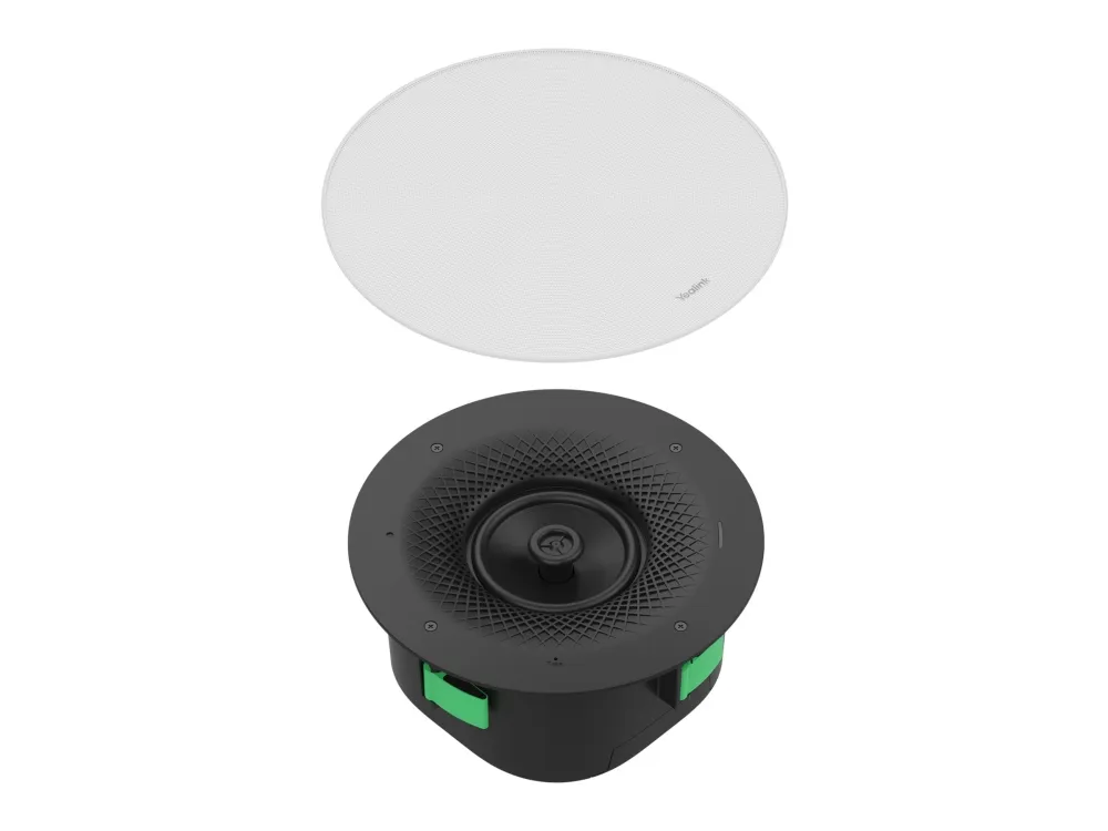 Yealink CS10 - IP-højttaler - til konferencesystem - 20 Watt - 2-vejs - koaksial - hvid (gitterfarve - hvid)