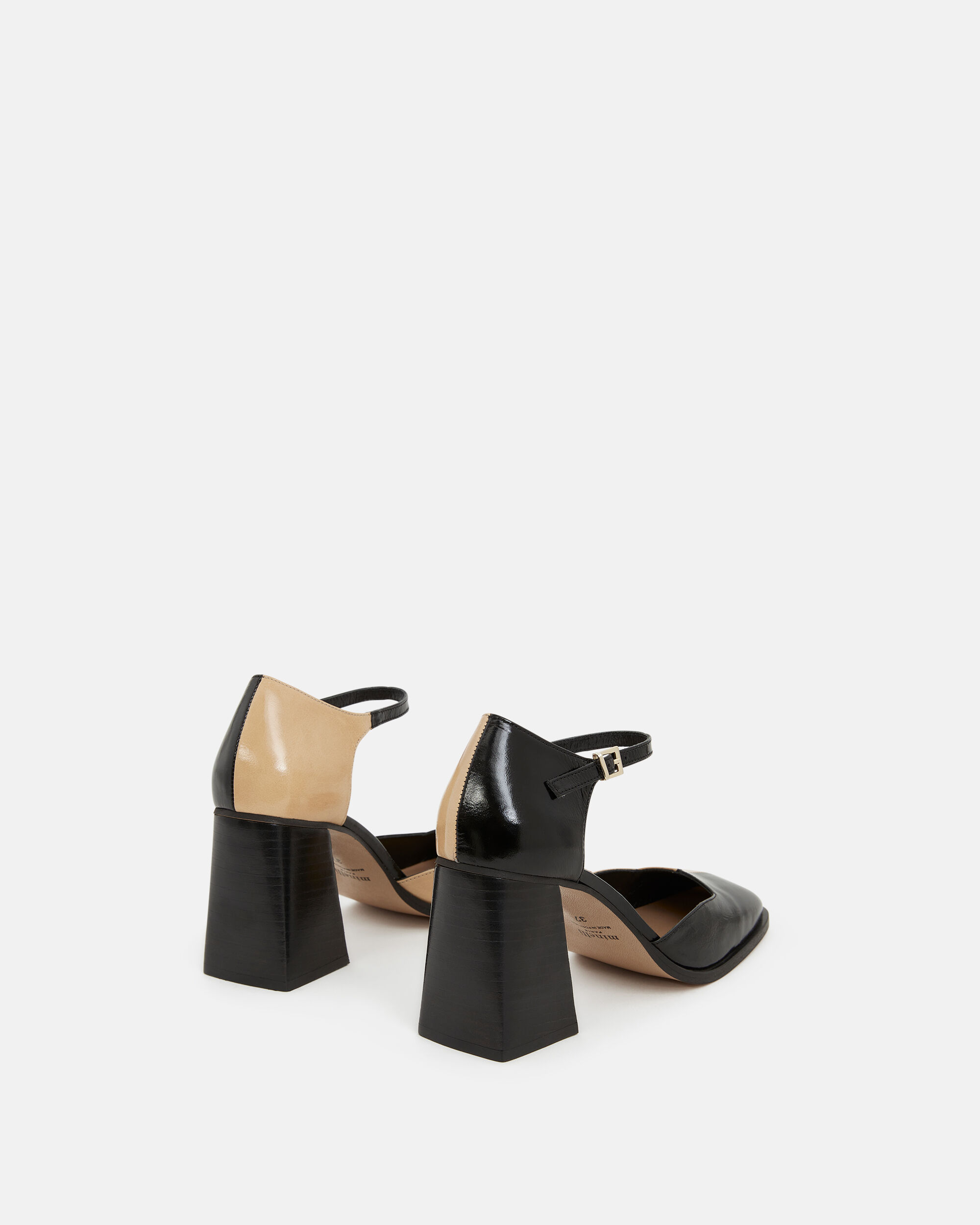 ESCARPIN BINTI Beige noir