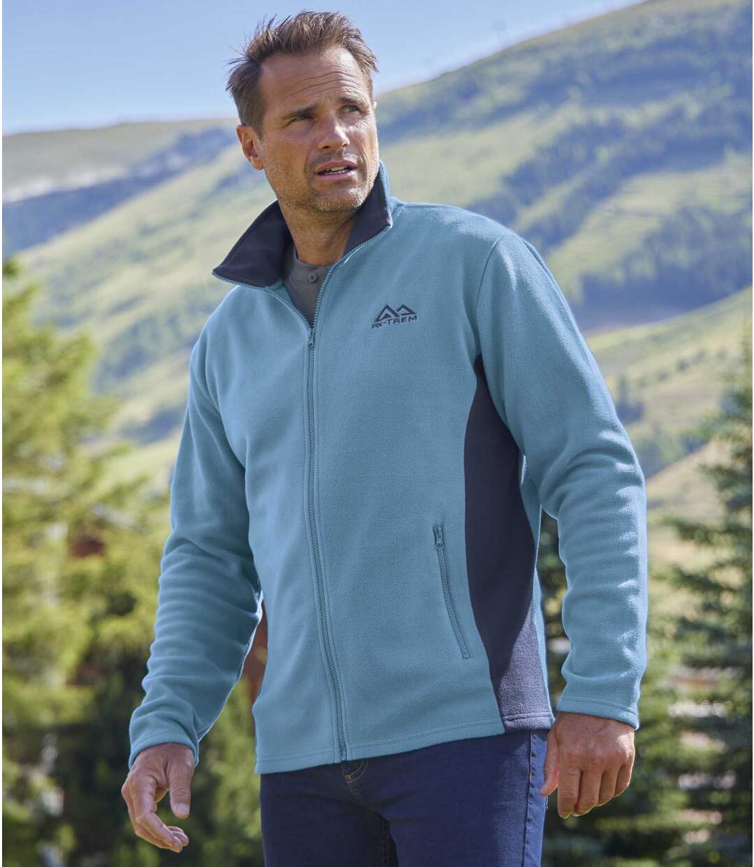 Lot de 2 Vestes Polaire Bicolore Rx-Trem