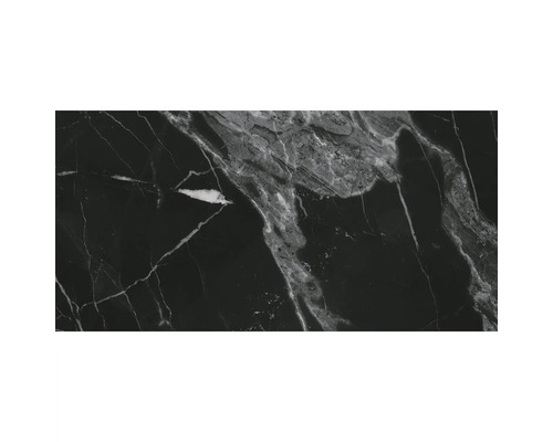 MIRAVA wandtegel LUCCA Nero pol. 30 x 60 x 0,9 cm gerectificeerd