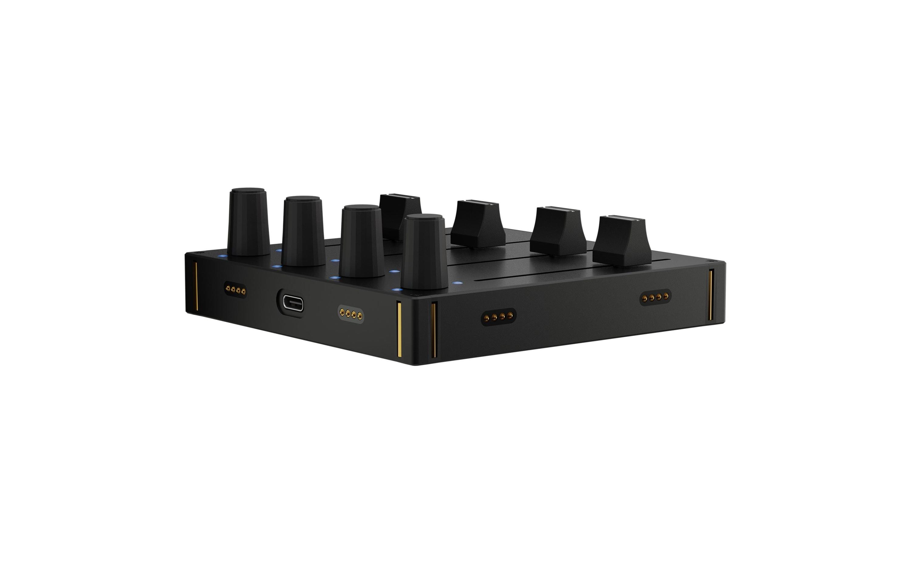 Fader-Controller EF44<br>Modularer USB-MIDI-Controller für präzise Steuerung