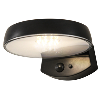 solar wandlamp Bilbao 180 lumen met dag/nacht- en bewegingssensor