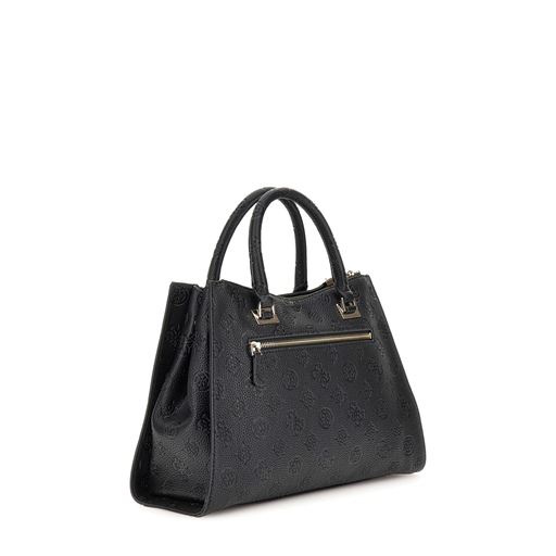 Guess Cresidia Society Satchel, Black
