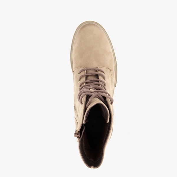 Harper leren dames veterboots