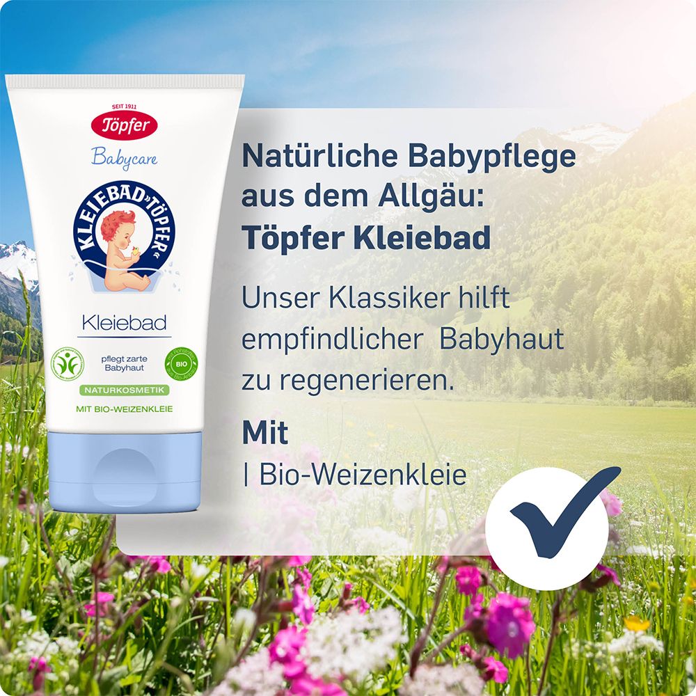 Töpfer Babycare Kinder Kleiebad