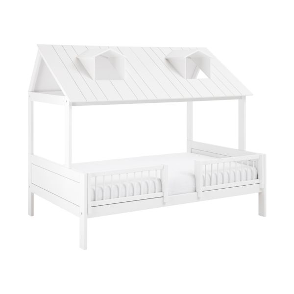 LIFETIME Kidsrooms Beach House Twijfelaar Bed Wit Gelakt 120 x 200 cm