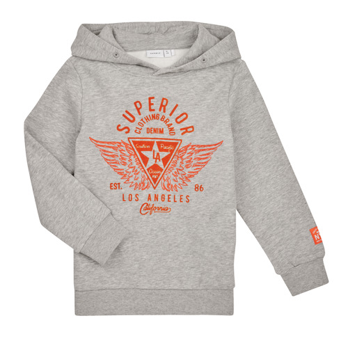 Name it - NKMTOSMO LS SWEAT - Gris