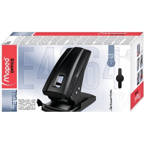 Perforateur ESSENTIAL METAL 2 trous capacité 60 à 70 feuilles