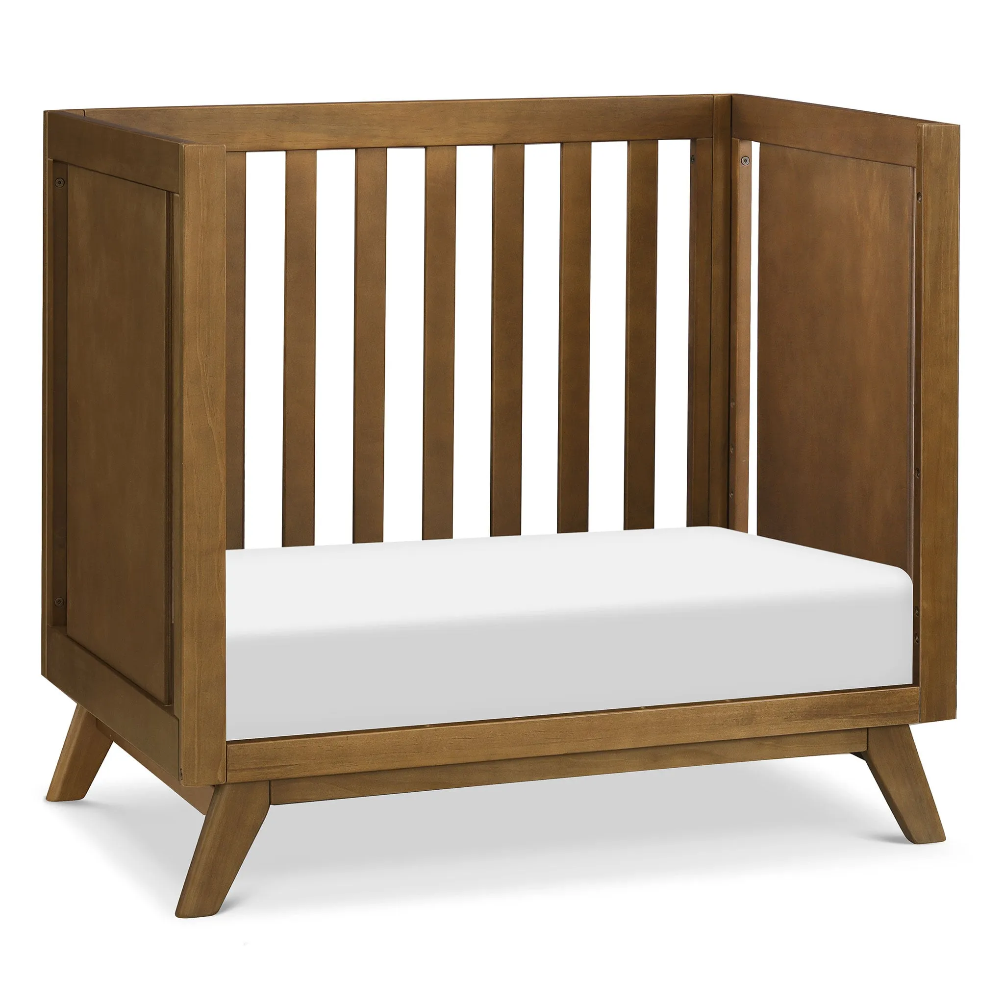 DaVinci Mini Couchette Convertible Otto 3-en-1 (avec matelas de 4 inclus) - Noisette