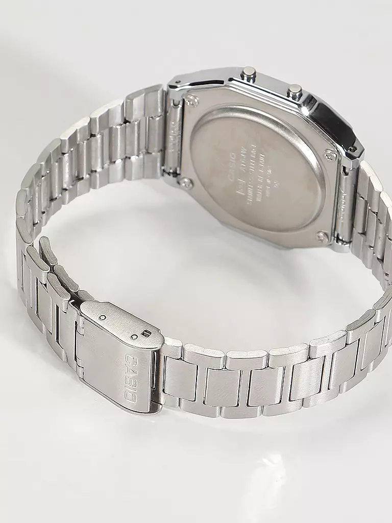 CASIO Uhr Casio Vintage A164WA-1VES silber
