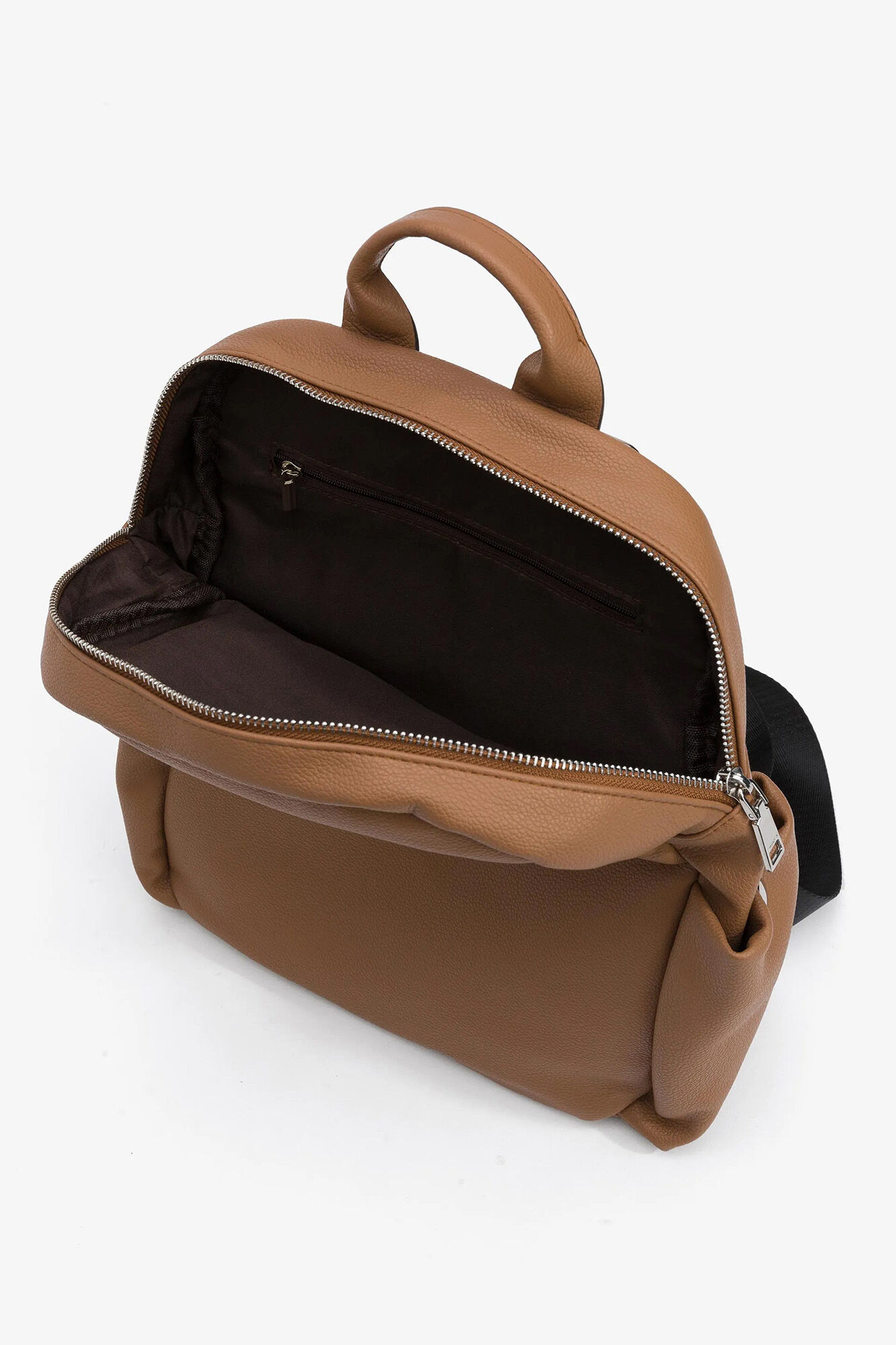 Mochila com alça de tecido