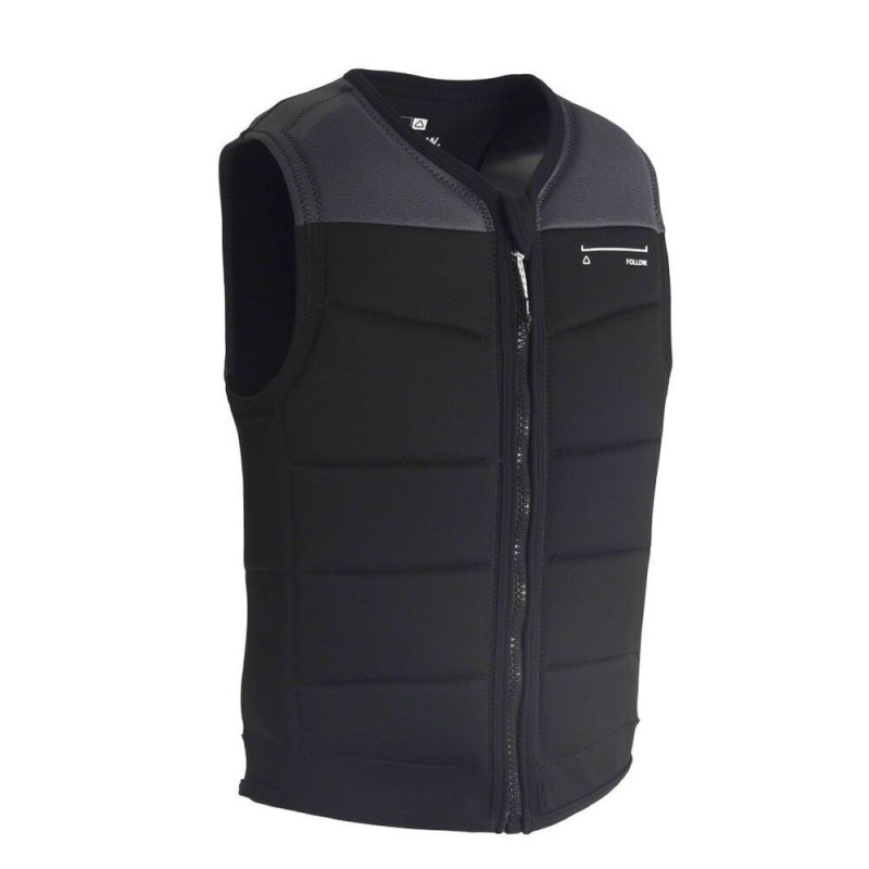 Gilet impact follow section noir