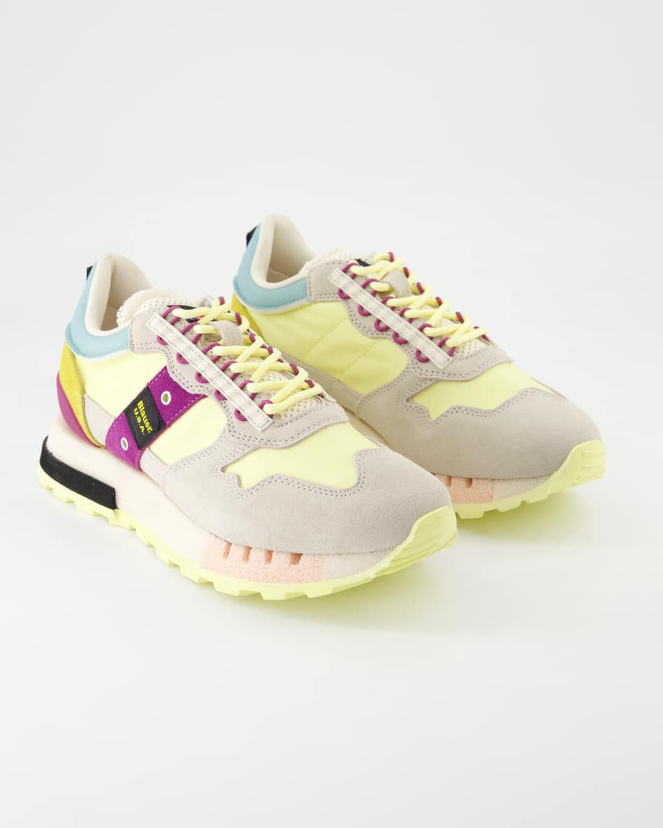 Blauer HOUMA Sneaker in Grau