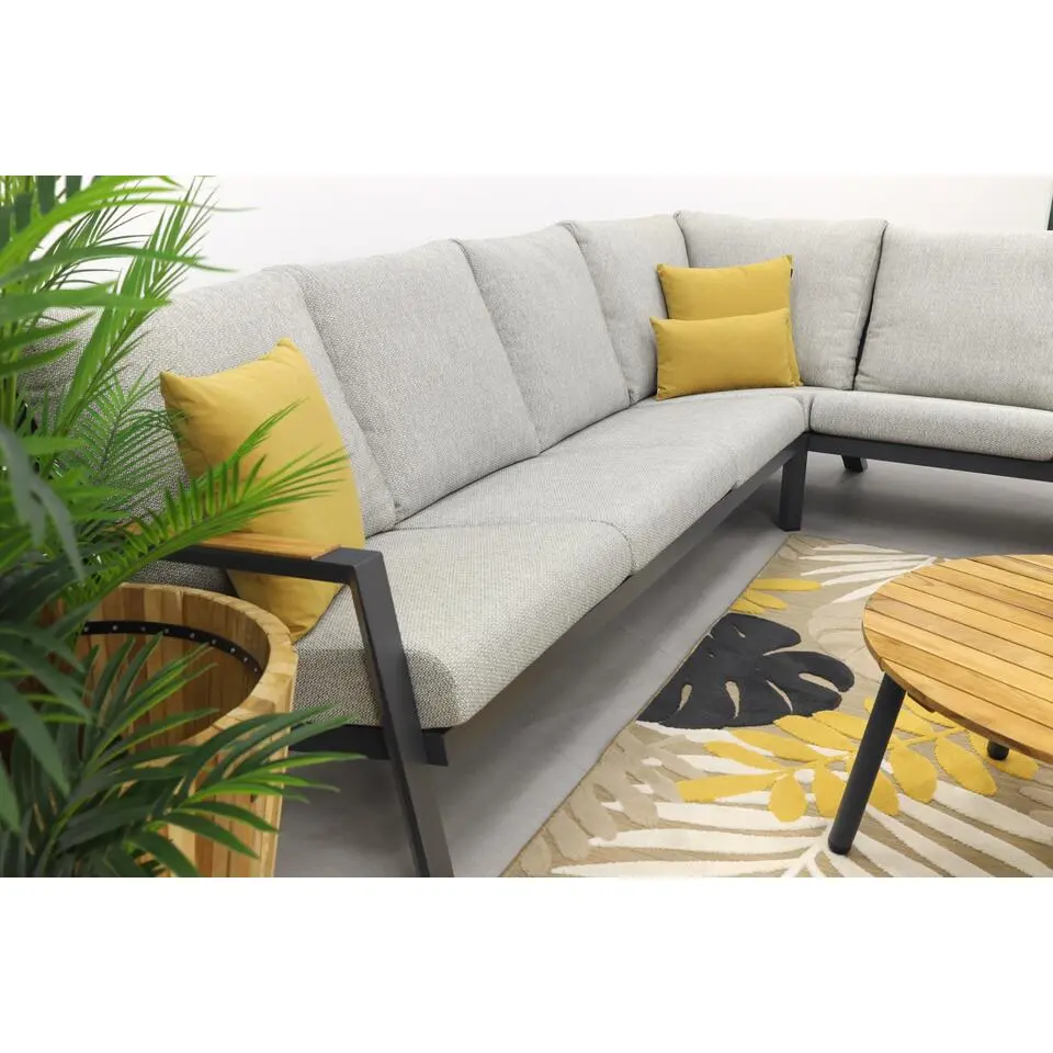 VDG Santos/Mindo loungeset - loungebank - antraciet