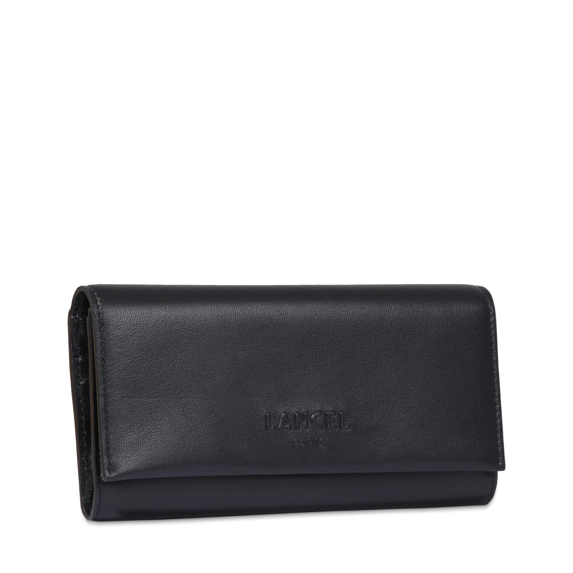 Slim flap wallet Billie de Lancel-Noir