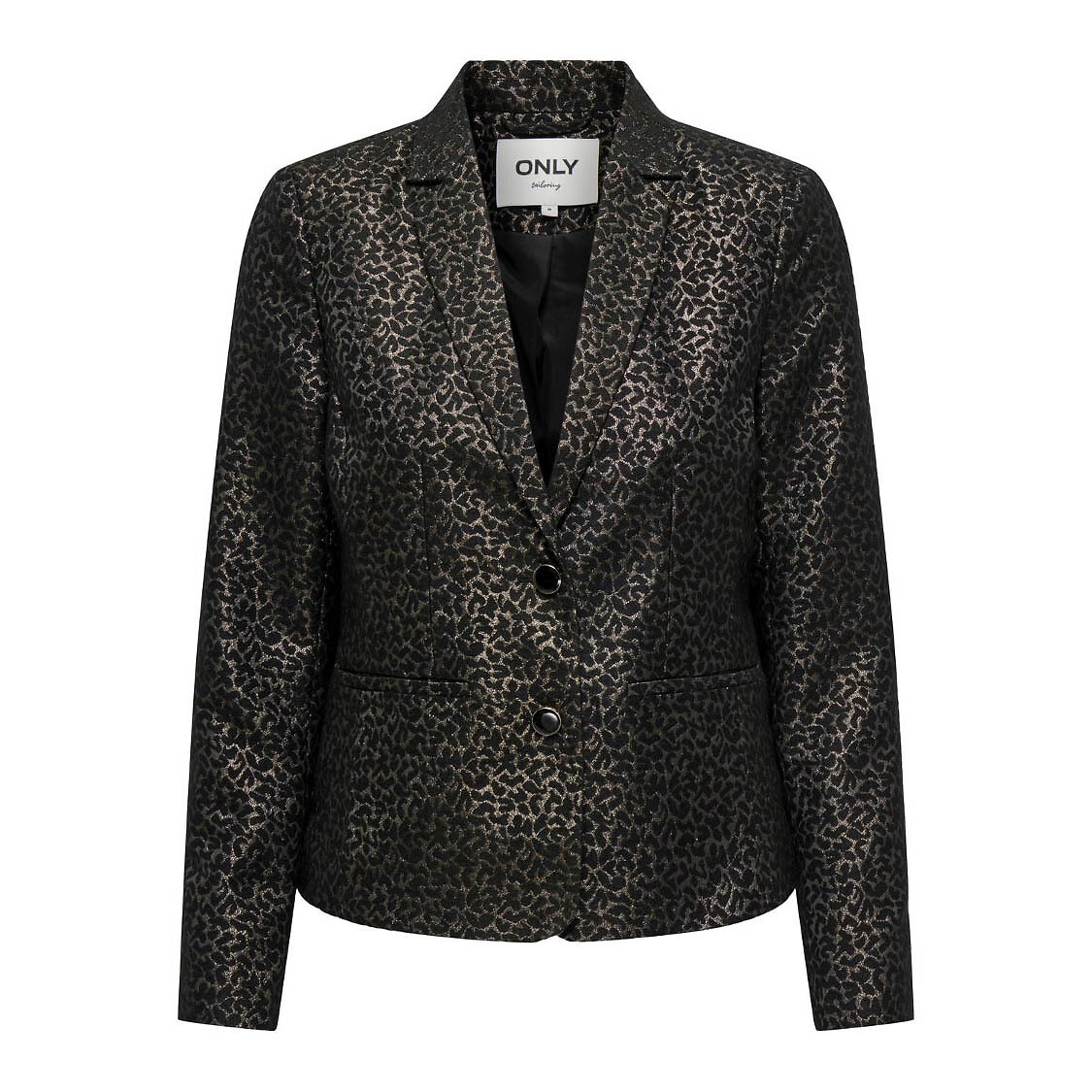 SOMENTE<br>Blazer iridescente ajustado