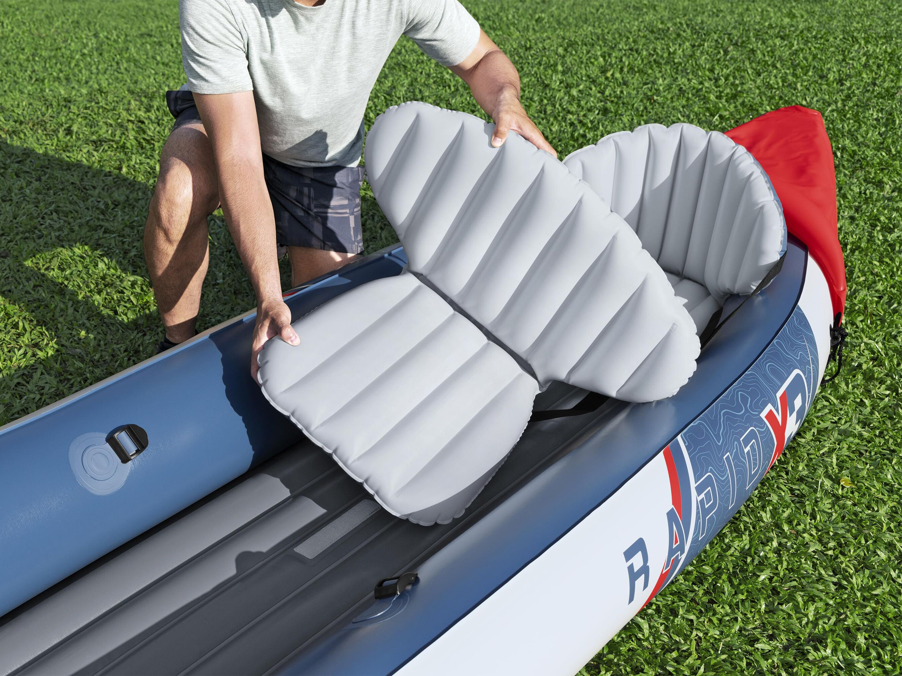 Bestway Kajak RAPID X3 für 3 Personen 381 cm