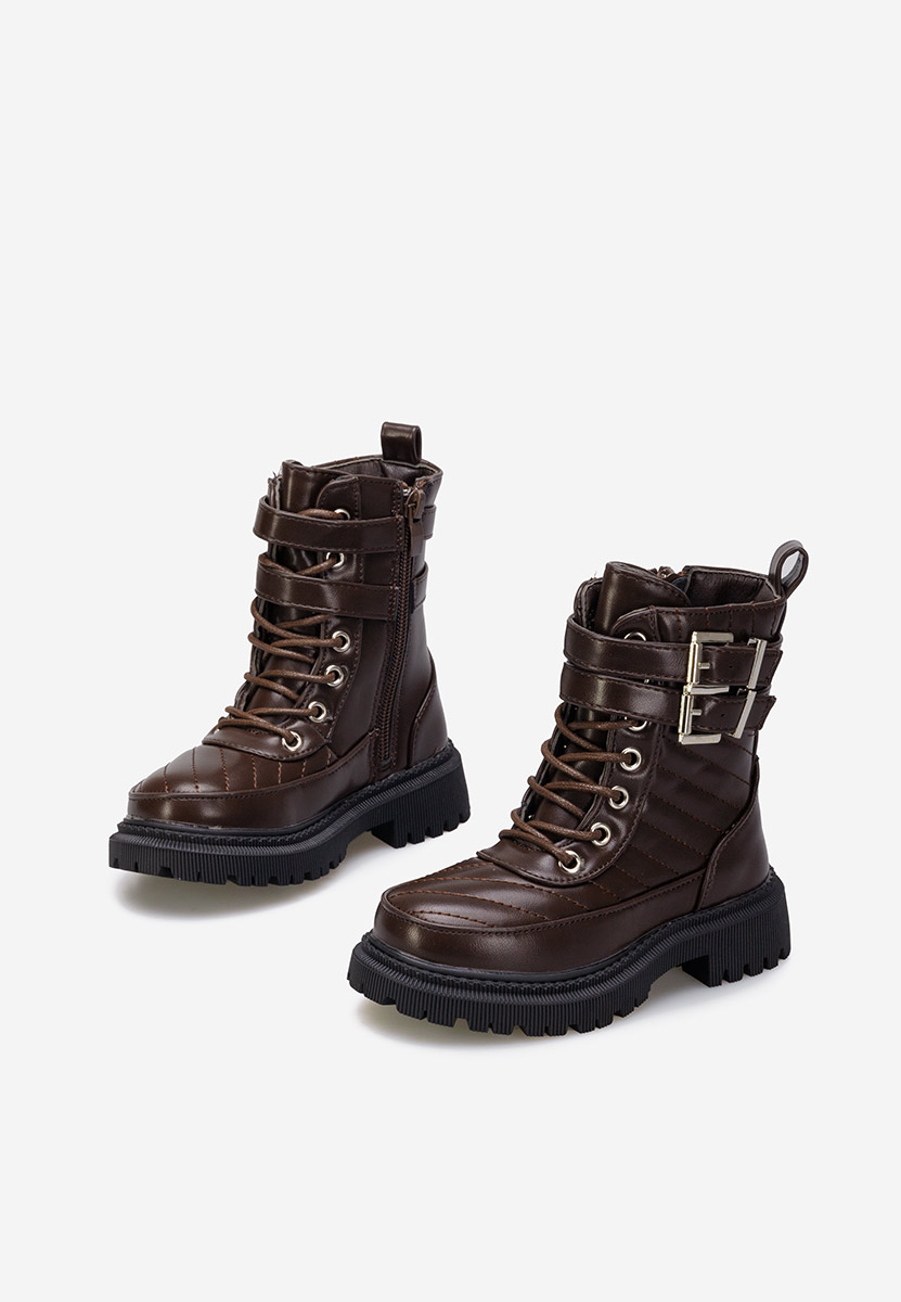 Bottines filles brunes Casilda A