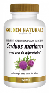 Golden Naturals Carduus Marianus Tabletten 60TB