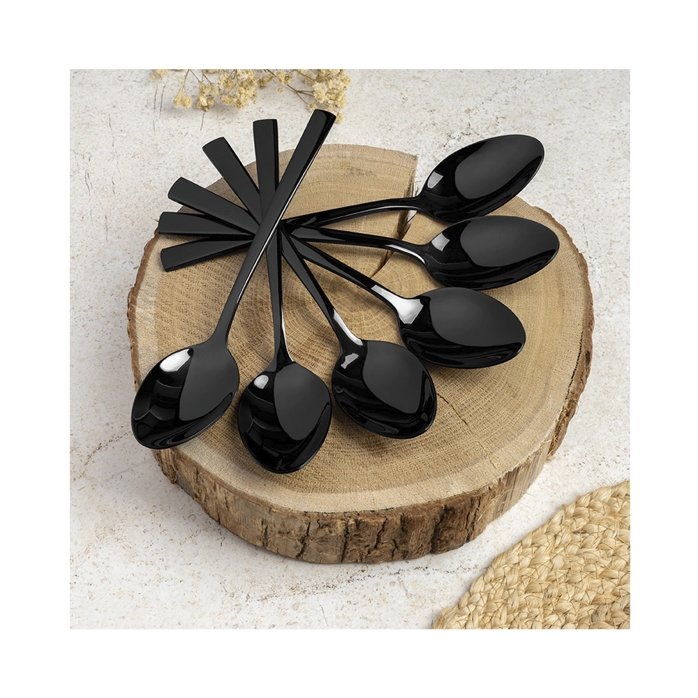 Berlinger Haus 24-teiliges Besteck-Set BLACK Edition