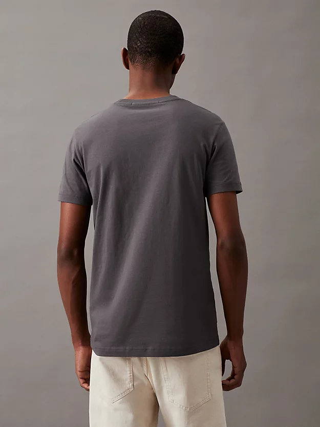 Camiseta slim fit com logo