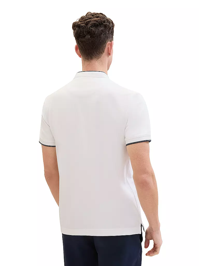 TOM TAILOR T-Shirt weiss
