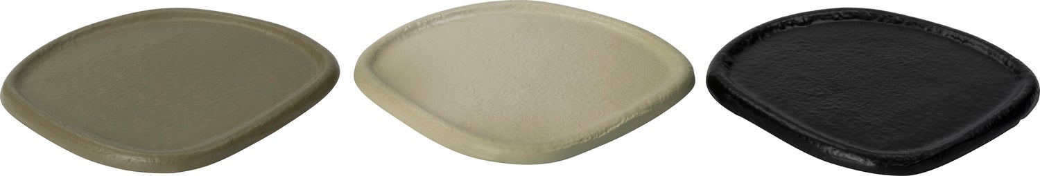 Intratuin decoratiebord Jort zwart 12 x 10 x 1 cm