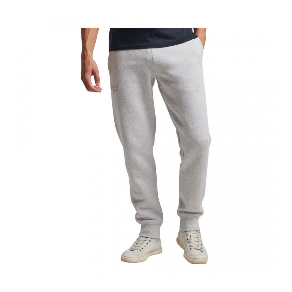 Superdry VINTAGE LOGO EMB - Jogging Homme glacier grey marl