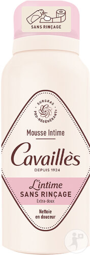 Rogé Cavaillès Mousse Intime Sans Rinçage Extra Doux 100ml
