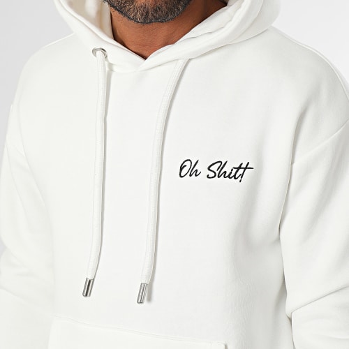 Sweat Capuche Blanc
