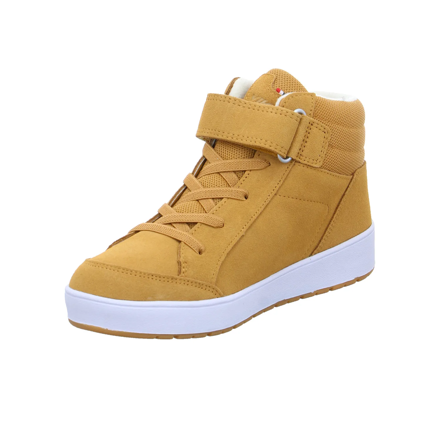VIKING Jungen-Winter-Bottine Camel Textil  Sneaker high