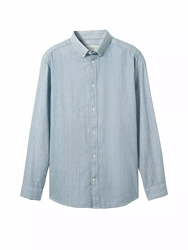 TOM TAILOR Hemd Regular Fit  blau