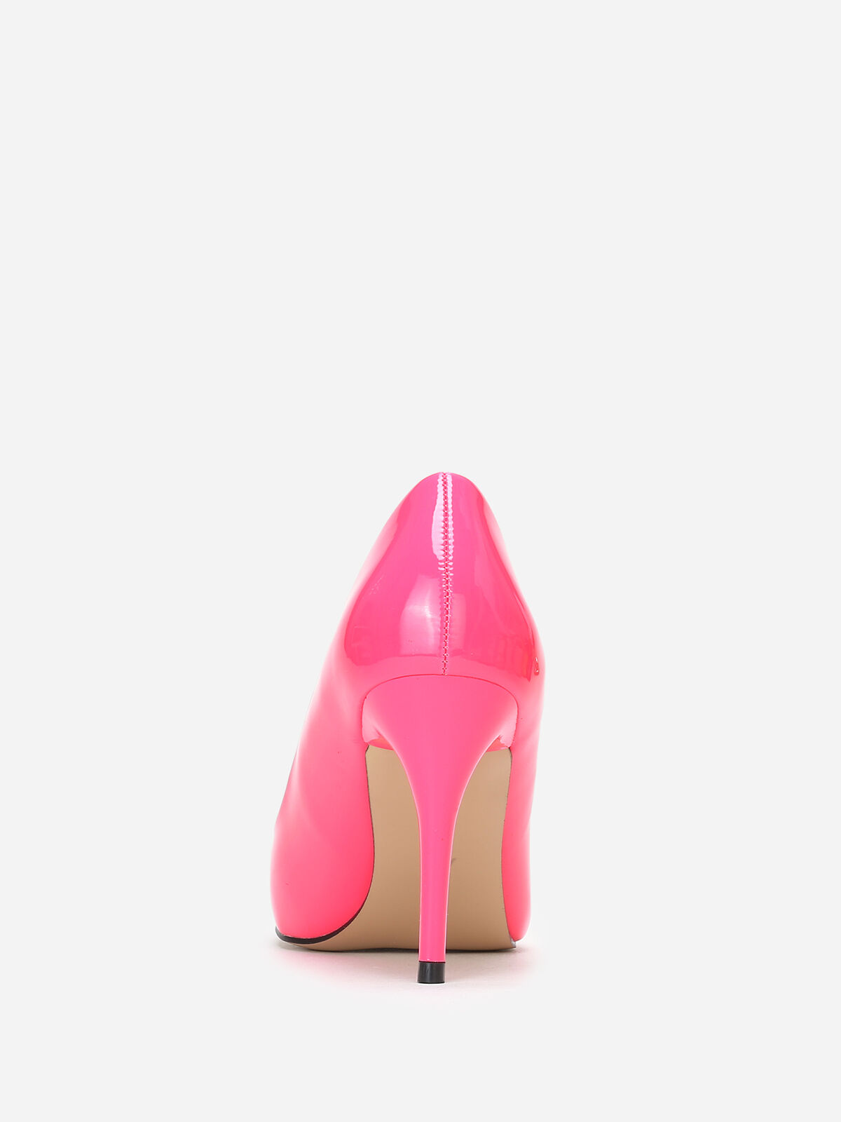 Escarpins vernis à talon aiguille- Fuchsia