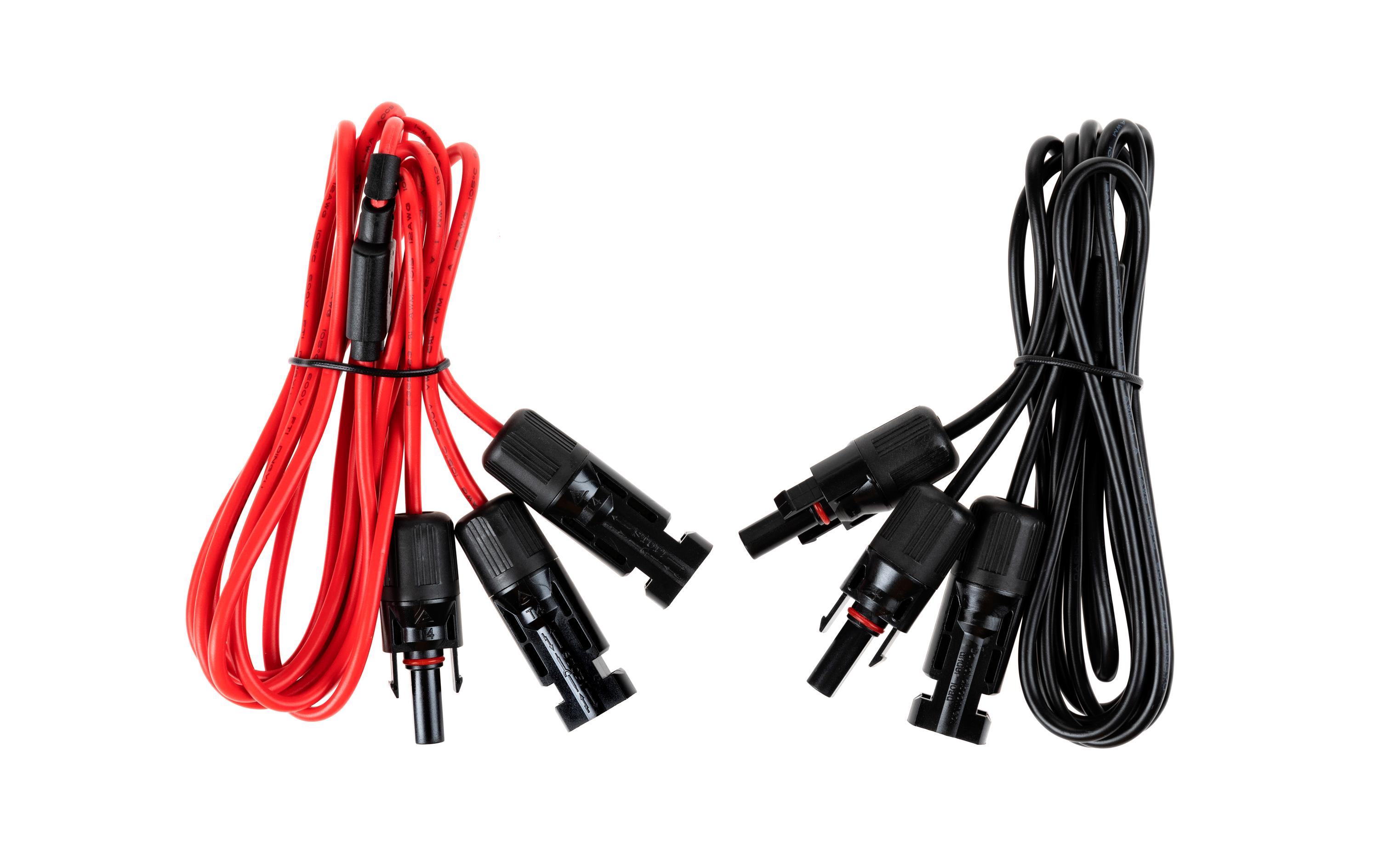 Solar Y-Kabel MC4-kompatibel für SolarmoduleKabel zum parallelen / seriellen Anschliessen von Solarpanels