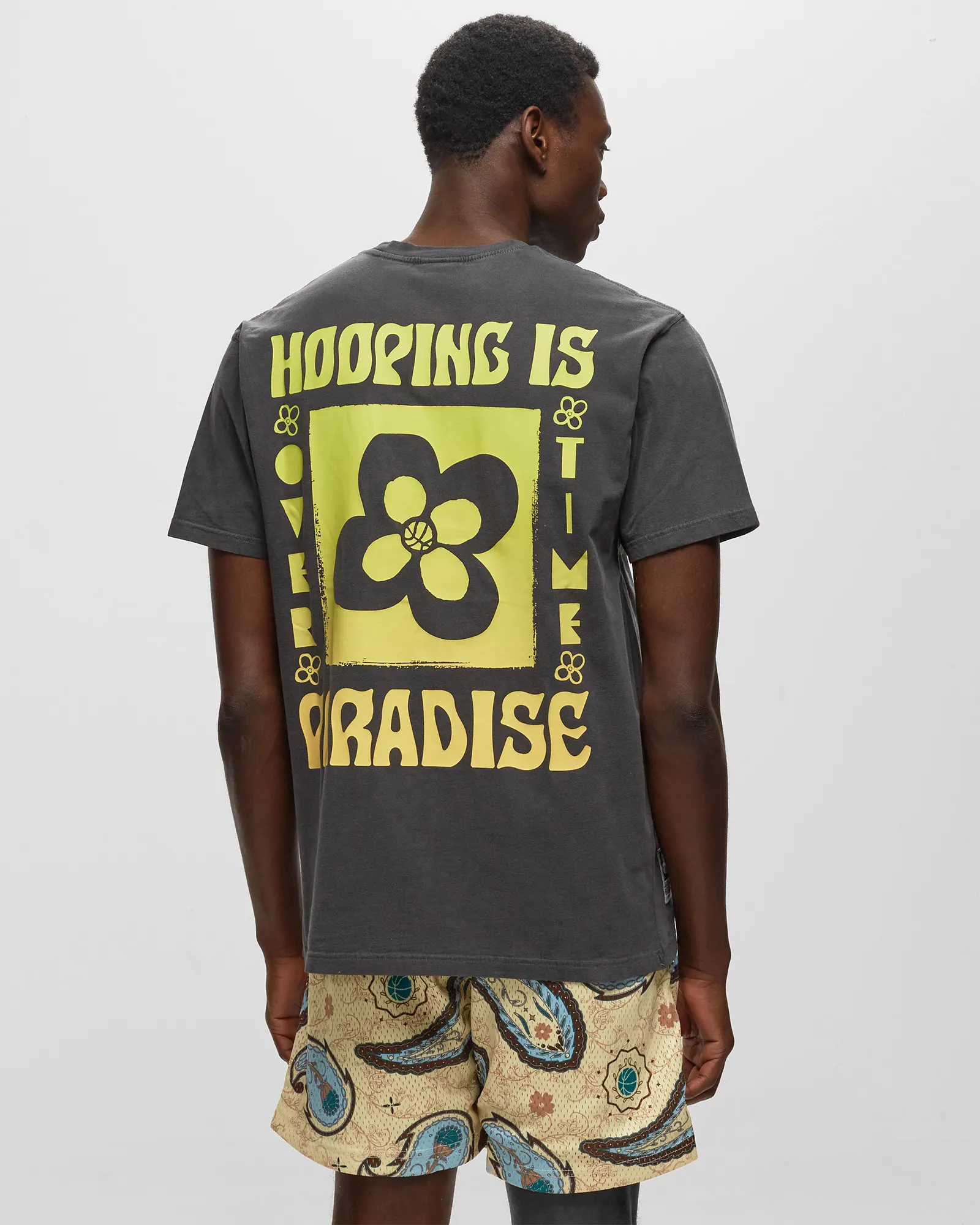 Overtime Paradise Basketball Tee