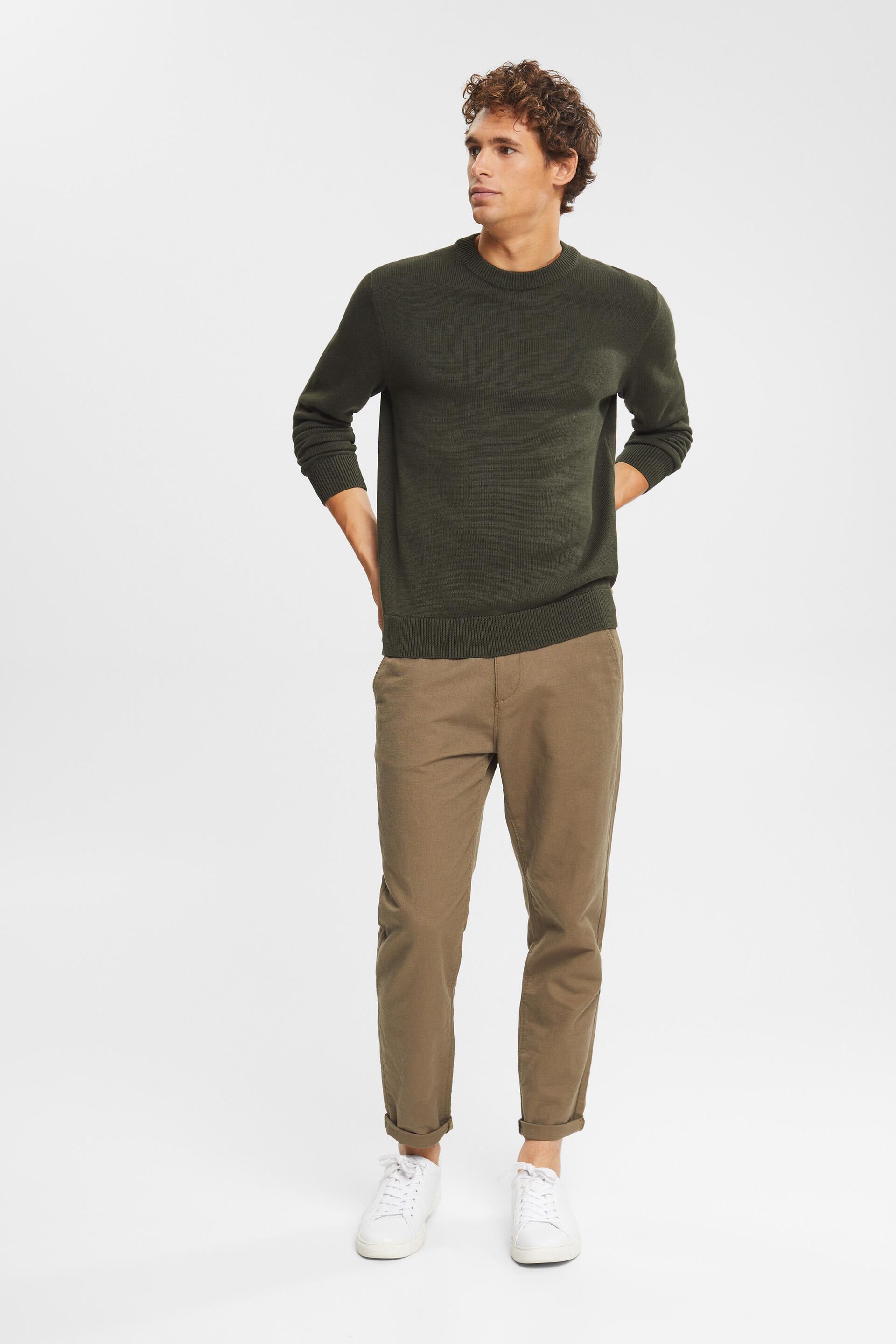 Pull en maille de coton durable