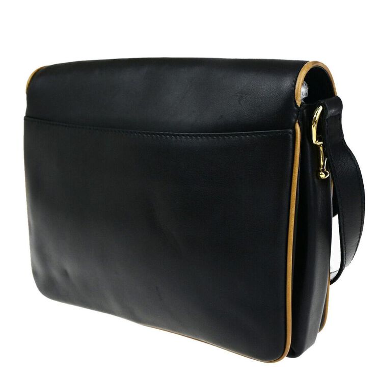 Celine Vintage Celine Shoulder Bag Black