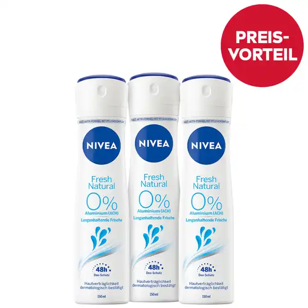 Deospray Fresh Natural Vorteilsset