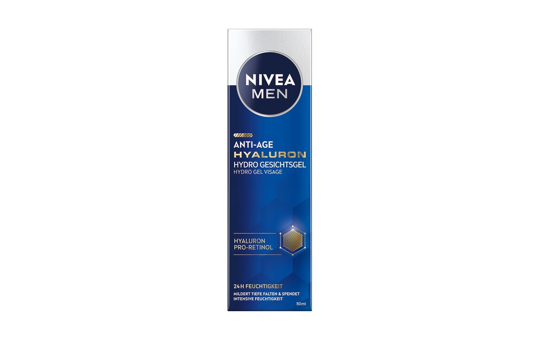 Gesichtsgel Anti-Age Hyaluron Hydro 50 mlTiefenwirksame Gesichtspflege für ein gesundes und jüngeres Aussehen