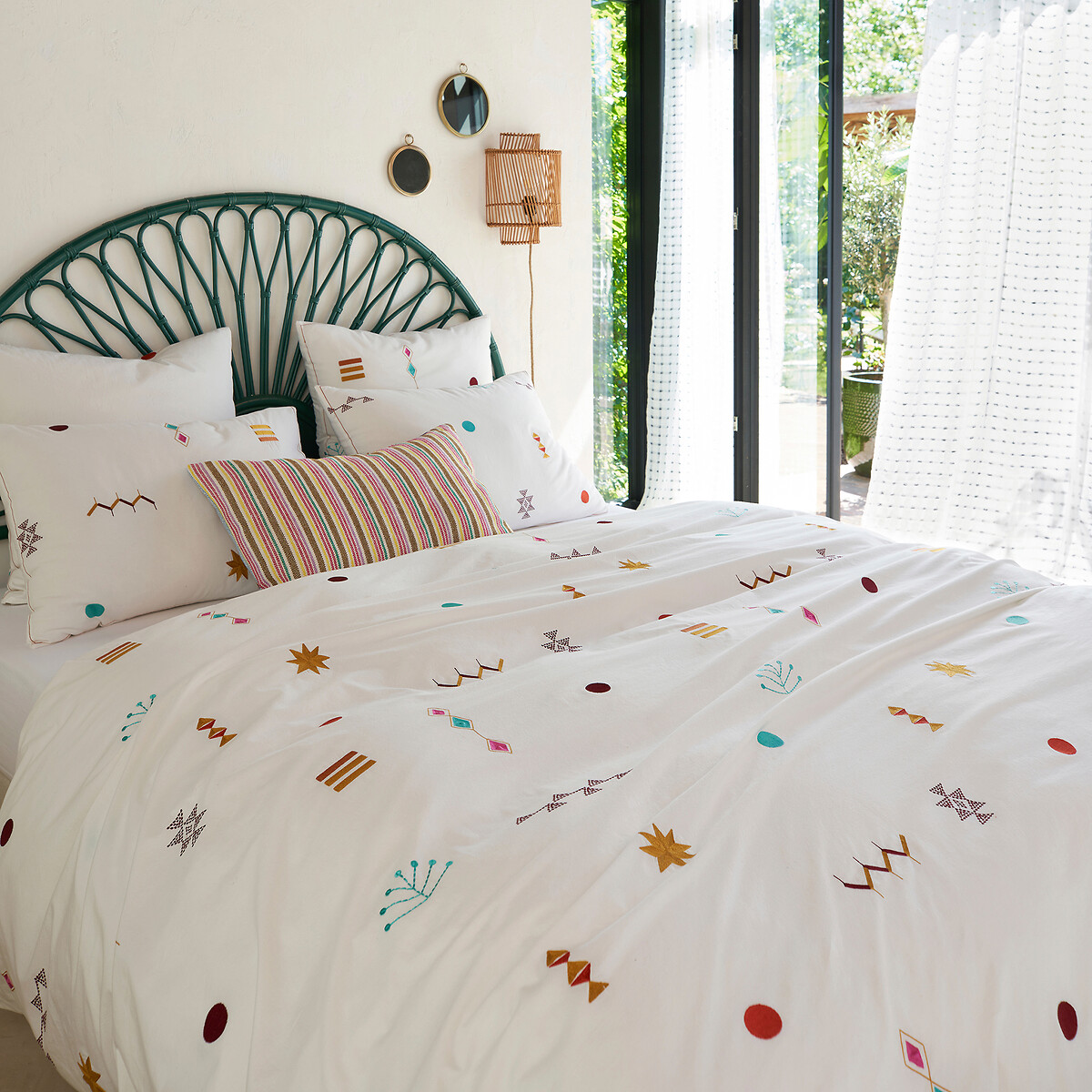 LA REDOUTE INTERIEURS<br>Candeeiro de parede em rattan, Haya