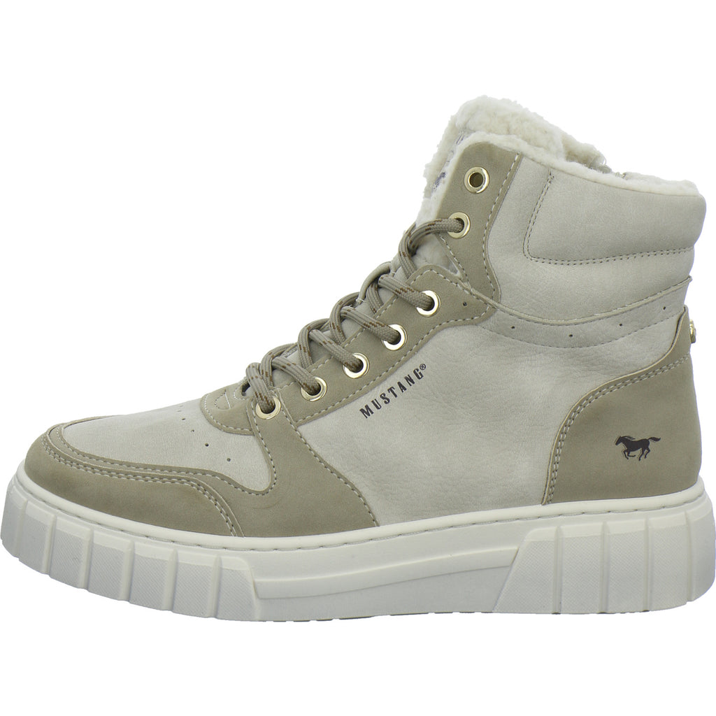 Mustang Winterstiefel Damen Beige